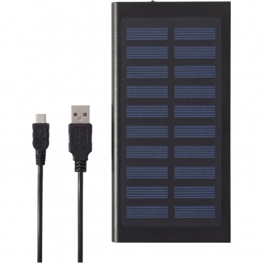 Logotrade Firmengeschenke das Foto: Stellar 8000 mAh Solar Powerbank