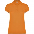 Star Poloshirt für Damen, Orange