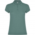 Star Poloshirt für Damen, Ruhiges Blau