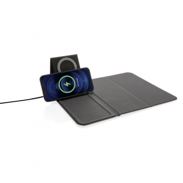 Logotrade Werbeartikel das Foto: Artic magnetischer 10W Wireless Charging Smartphonehalter
