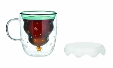 Logotrade werbemittel das Foto: Becher Borosilikatglas