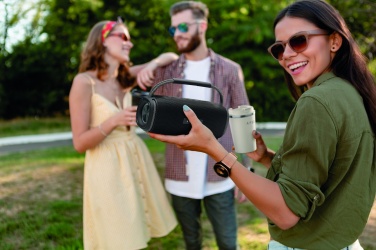 Logotrade Firmengeschenke das Foto: Wireless Lautsprecher