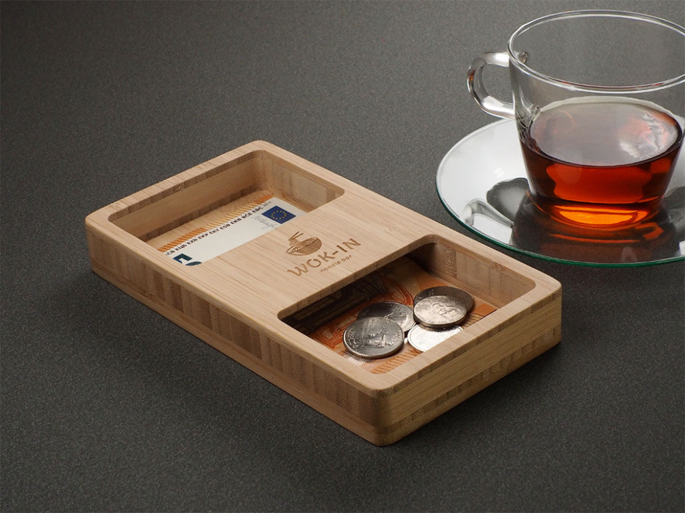 Logotrade Logogeschenke das Foto: Hölzerner Zahler 2080292