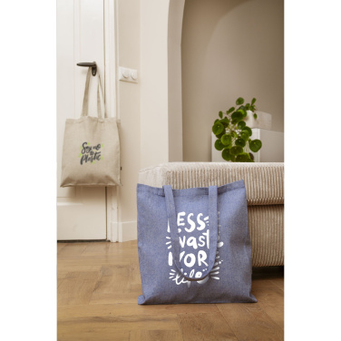 Logotrade Werbeartikel das Foto: Melange Shopper GRS Recycling-Canvas (280 g/m²) Tasche