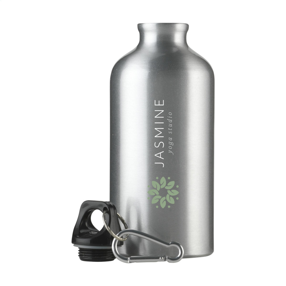 Logotrade Werbegeschenke das Foto: AluMini GRS Recycled 500 ml Wasserflasche