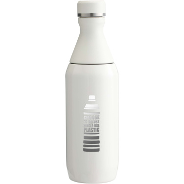 Logotrade Werbegeschenke das Foto: Stanley 350 ml All Day Slim Flasche