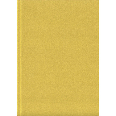 Logotrade Firmengeschenke das Foto: Novella Austen A5 Metallic Softcover Notizbuch – 100 Blatt