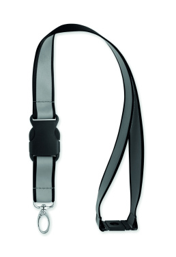 Logotrade werbemittel das Foto: Reflektierendes RPET-Lanyard