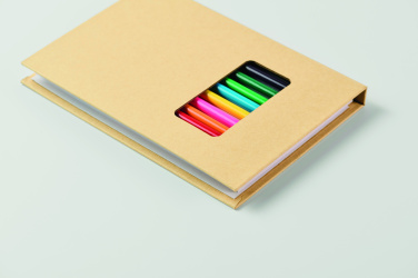 Logotrade Firmengeschenke das Foto: Malset mit 12 Buntstiften