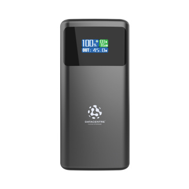 Logotrade Geschäftsgeschenke das Foto: Quantum RCS Ultra-Fast 45W 10.000mAh Powerbank mit Display