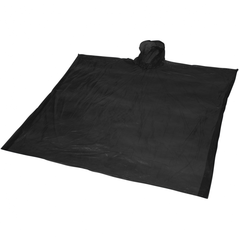 Logotrade promotional product image of: Ziva disposable rain poncho with storage pouch