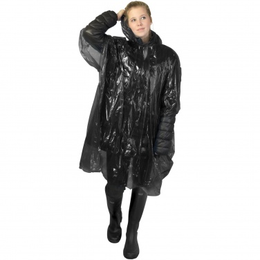 Logotrade business gift image of: Ziva disposable rain poncho with storage pouch