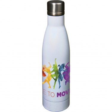 Logo trade corporate gifts image of: Vasa Aurora 500 ml copper vacuum insulated water bottle