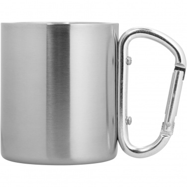 Logo trade promotional product photo of: Alps 200 ml insulated mug with carabiner
