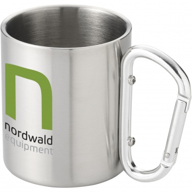 Logo trade promotional products picture of: Alps 200 ml insulated mug with carabiner