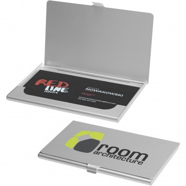 Logo trade advertising products picture of: Shanghai business card holder