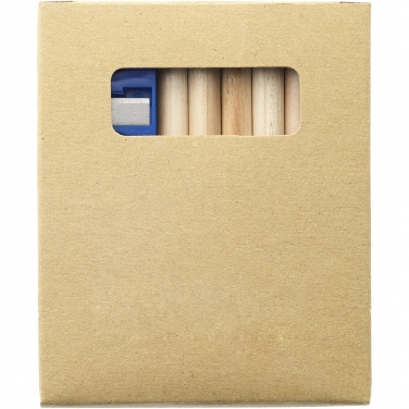 Logo trade promotional giveaways picture of: Streaks 8-piece colouring set