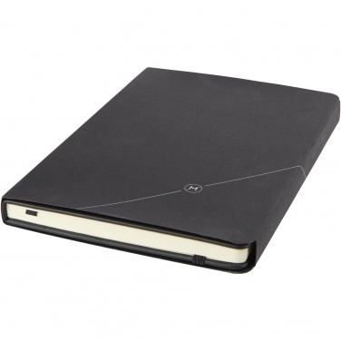 Logo trade business gifts image of: Theta A5 hard cover notebook