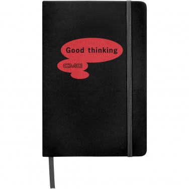 Logo trade corporate gift photo of: Spectrum A5 hard cover notebook
