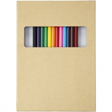 Logo trade promotional item photo of: Pablo colouring set with drawing paper