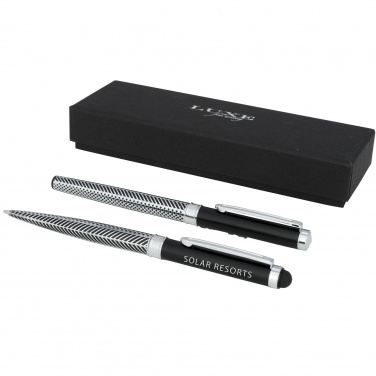 Logotrade promotional gift picture of: Empire duo pen gift set
