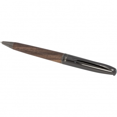 Logo trade promotional merchandise photo of: Loure wood barrel ballpoint pen