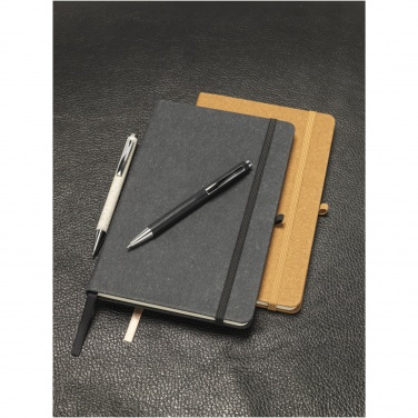 Logotrade promotional item picture of: Atlana leather pieces notebook
