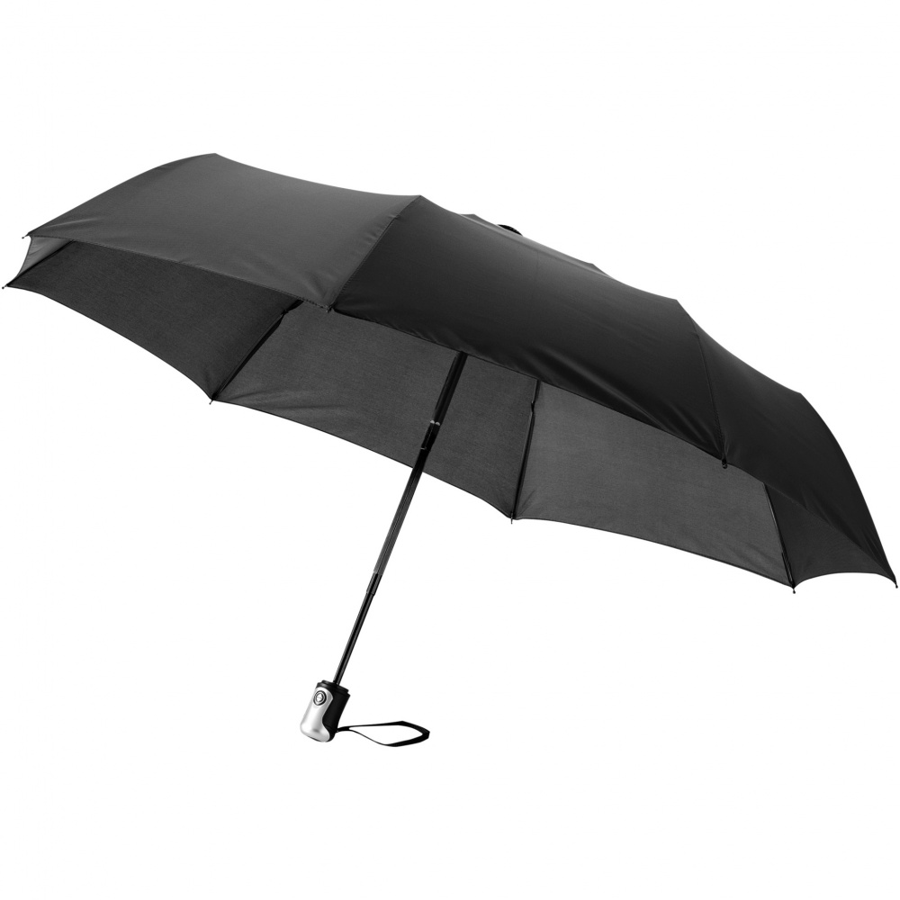 Logo trade promotional merchandise image of: Alex 21.5" foldable auto open/close umbrella