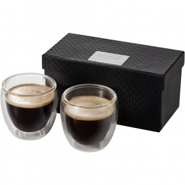 Logotrade corporate gift picture of: Boda 2-piece glass espresso cup set