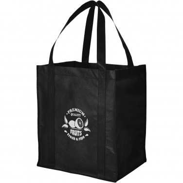 Logo trade promotional merchandise image of: Liberty bottom board non-woven tote bag 29L