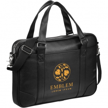 Logo trade advertising products image of: Oxford 15.6" slim laptop briefcase 5L