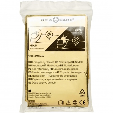 Logotrade promotional gifts photo of: Frederik 2-function emergency blanket