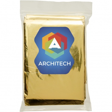 Logo trade promotional items image of: Frederik 2-function emergency blanket