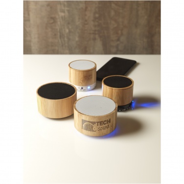 Logotrade promotional item image of: Cosmos bamboo Bluetooth® speaker