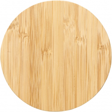 Logo trade promotional product photo of: Essence 5W bamboo wireless charging pad