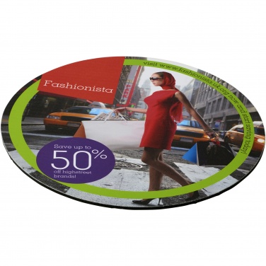 Logo trade promotional product photo of: Q-Mat® round mouse mat