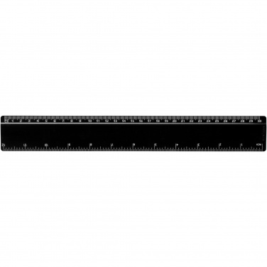 Logotrade promotional item picture of: Terran 30 cm ruler from 100% recycled plastic