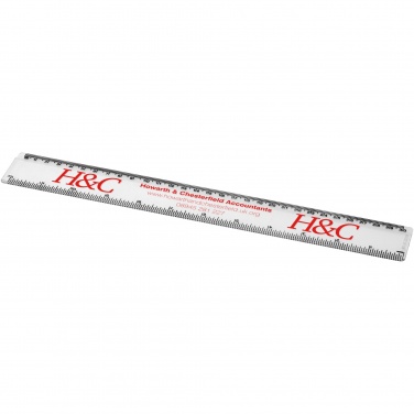 Logo trade promotional items picture of: Renzo 30 cm plastic ruler