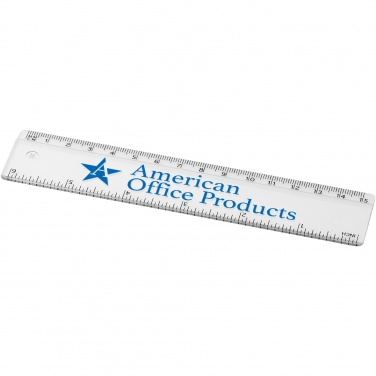 Logotrade advertising product image of: Renzo 15 cm plastic ruler