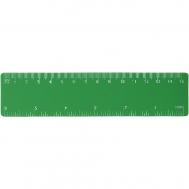 Logotrade promotional giveaway image of: Rothko 15 cm plastic ruler