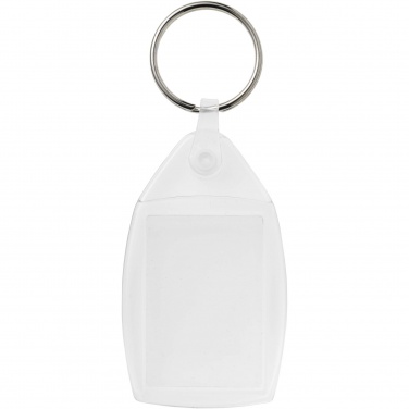 Logo trade corporate gift photo of: Lita P6 keychain with plastic clip