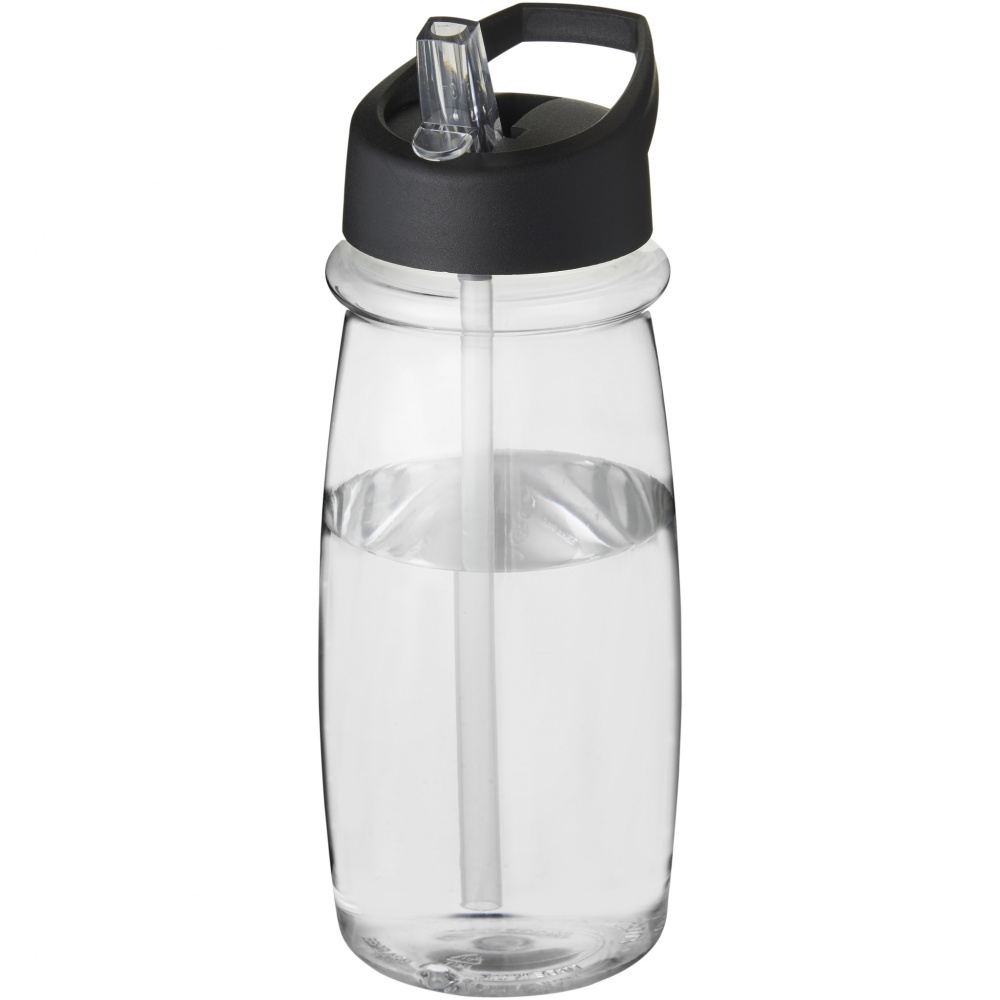 Logo trade corporate gifts image of: H2O Active® Pulse 600 ml spout lid sport bottle