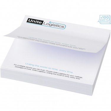 Logo trade advertising products image of: Sticky-Mate® large square sticky notes 100x100mm