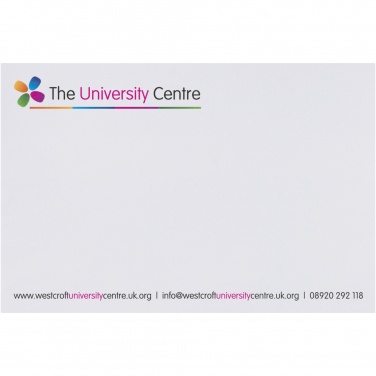 Logo trade business gifts image of: Sticky-Mate® sticky notes 150x100mm