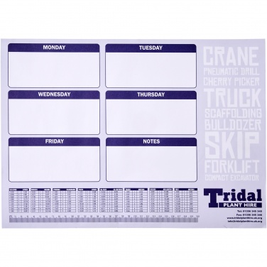 Logo trade promotional giveaway photo of: Desk-Mate® A2 notepad