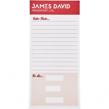 Logotrade promotional product picture of: Desk-Mate® 1/3 A4 notepad