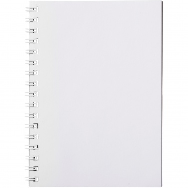 Logotrade promotional product image of: Desk-Mate® spiral A6 notebook PP cover