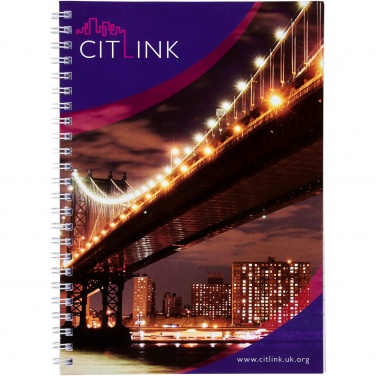 Logotrade promotional products photo of: Desk-Mate® A5 spiral notebook