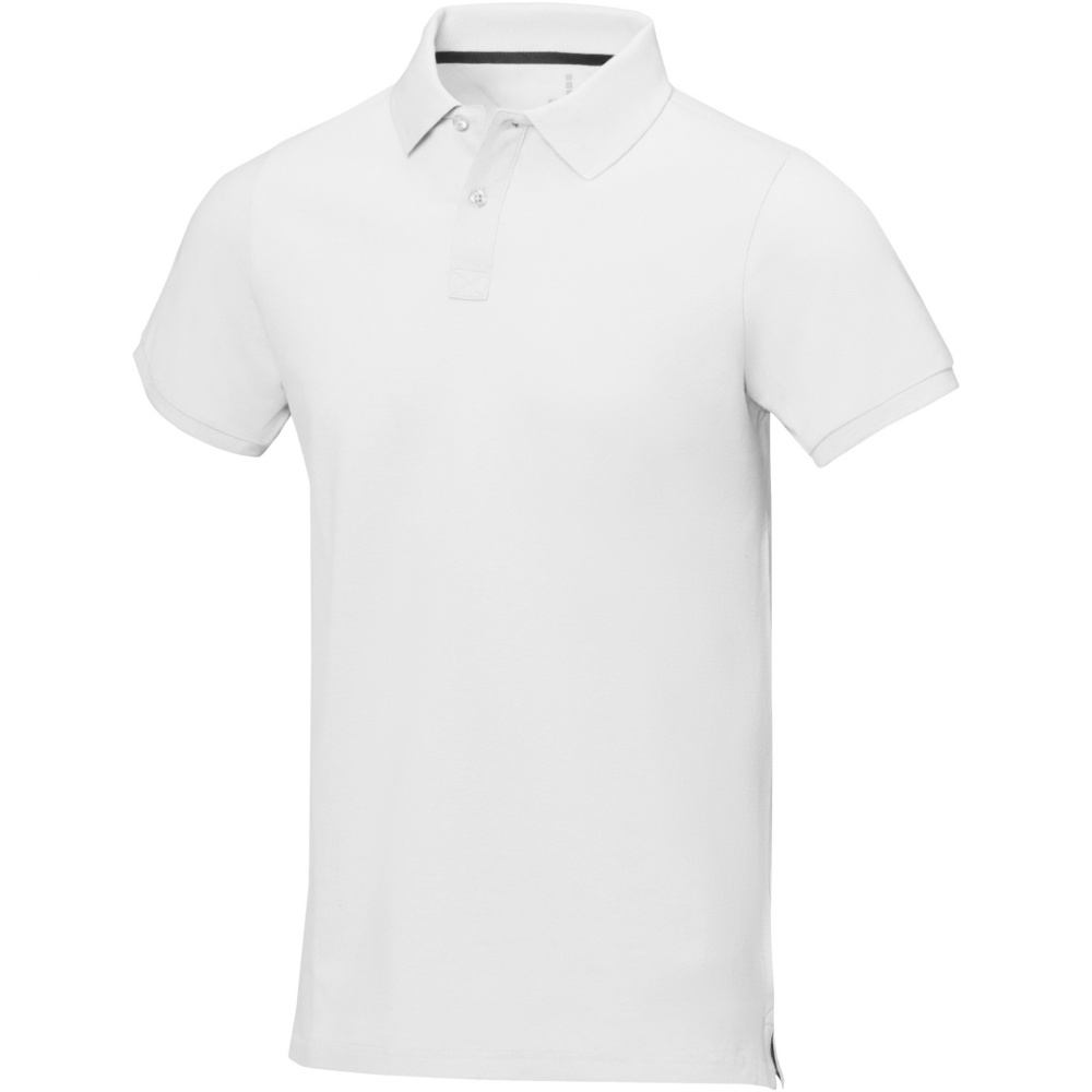 Logo trade corporate gifts picture of: Calgary short sleeve men's polo