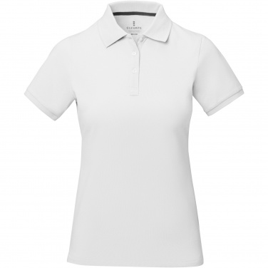 Logo trade promotional giveaways image of: Calgary short sleeve women's polo